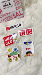 Paket Stiker UNIQLO (Hadiah Resmi)