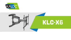 KALOC X6 40-70 inch TV Bracket Double Arm Full Motion Swivel Wall Mount(Load:45KG) [MODEL:TVB-KLC-X6]