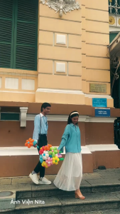 Guốc gỗ 10 phân dép gỗ 1 tấc viền nhung Thanh Vân guốc mộc đế xuồng 10cm áo dài bà ba pháp phục phụ kiện chụp ảnh diễn văn nghệ biểu diễn