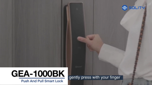 Solity GEA-1000: Advanced Digital Lock for Smart Homes