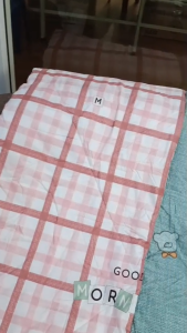 ผ้าห่มฤดูร้อน ผ้าฝ้าย100% ขนาด 7 ฟุต ห่มสบาย ไม่ร้อน ระบายอากาศได้ดี ป้องกันไรฝุ่น มีให้เลือก 8 ลาย