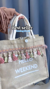 OMYGOOSE Grosiran TOTE BAG WANITA TAS TOTE WANITA / TFW 053