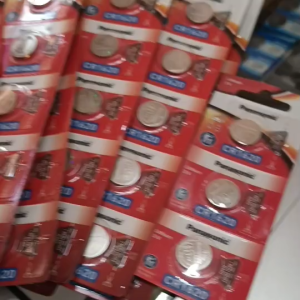 100% 1ก้อน Panasonic Battery Lithium 3V CR1620 ถ่านกระดุม ถ่านกลม ถ่านไฟฉาย ถ่านรีโมทรถ ถ่านรีโมทประตู พานาโซนิค