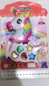 KZT Mainan Anak Make Up Glitter Karakter Kuda Poni / Unicorn Fashion Girl Make Up Set / Mainan Anak Kosmetik Unik