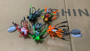 เหยื่อปลอม กบยาง MB Fishing เม่น MB01