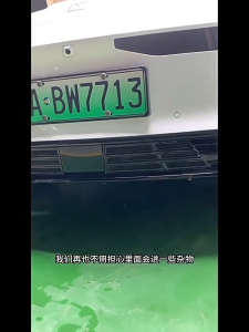 ZLWR ZEEKR X ตาข่ายกันฝุ่นตรงกลาง กระจังหน้า วัสดุ ABS ป้องกันหนู ป้องกันแมลง อุปกรณ์รถ ZEEKR ของแต่งรถ zeekr x แต่งรถ