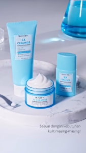 SKINTIFIC 5X Ceramide Series || Low pH Cleanser || Soothing Toner || Barrier Moisturizer Gel || Serum Sunscreen