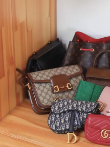 Dustproof Breathable Handbag Bag Storage Organizer Transparent Women Bag Holder Clutch Purse Protector Dust Cover 包包收納袋