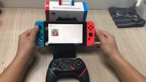 Wireless Bluetooth Gamepad Switch Pro Controller for Video Game Joystick 6-Axis Handle for PC Phone Gaming