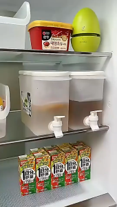 พร้อมส่ง กระติกน้ำเย็น  คูลเลอร์น้ำมีก๊อก สามารถใส่ตู้เย็นได้ ตู้กดน้ำเย็น กระติกน้ำแบบพกพา ความจุ 3.5 ลิตร