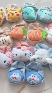 Vớ 3d hình thú ngộ nghĩnh Vớ cotton 3D cho trẻ Vớ chống trượt cho bé từ 0 - 12 tháng