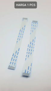 Kabel flexible 10 pin lebar 11 mm panjang 11 cm pitch 1 mm searah