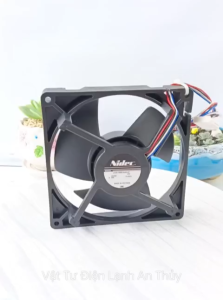 Quạt Tủ Lạnh HITACHI 4 Dây 15V Kích Thước 12.5cm x 12.5cm NIDEC