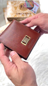 WANG101 - Dompet Kulit CHECKERS 10N - Import Premium Kulit ITALY tebal kuat dan tahan lama. Banyak model pilihan untuk pria wanita. Jaminan atau uang kembali
