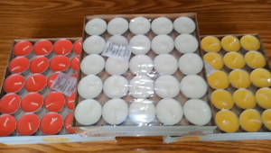 Tealight Candle Tekstur Lunak 4 Jam Isi 100 Pcs