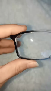 Kacamata Baca Plus Full Bingkai Bentuk Kotak Frame Hitam Putih Bening Type Full Rim Lensa Plus Baca Rabun Dekat Ada Ukuran +1.00 s/d +3.00 PRIA WANITA -KACAMATA RABUN DEKAT
