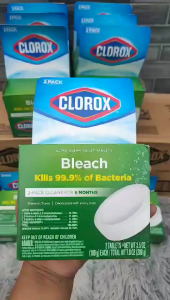 สินค้าพร้อมส่ง(ได้2ก้อน) ผลิตภัณฑ์ทำความสะอาดชักโครกชนิดก้อน Clorox bleach ultra clean toilet