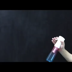 300ml Disinfection Alcohol Dispenser Continuous Reusable Beauty Spray Bottle Sanitizer Mist Fine