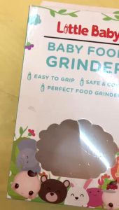 Little Baby Mangkuk Bubur Anak Dengan Penghalus dan Sendok - Food Grinder illya baby kids