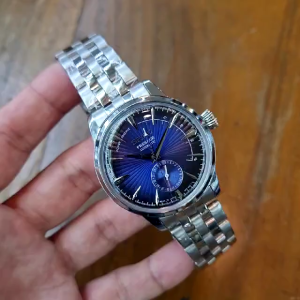 Promo Jam Tangan Pria Seiko SSA347J1 Presage Bluemoon Cocktail Automatic Blue Texture Dial Stainless Steel Strap Original Garansi 2 Tahun [✔COD][100% Authentic]