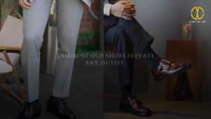 Men Formal Shoes Double Monk Strap Coleman