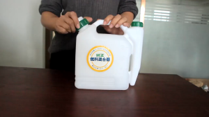 Botol Plastik Kompan Bensin Fuel Mixing Bottle 1L 1L 25:1/50:1/40:1/20:1 Untuk Potong Rumput/Chainsaw Dll