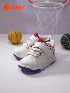 SG 🇸🇬 seller/KATETU Baby toddler shoes soft bottom non-slip white shoes functional sneakers宝宝学步鞋软底防滑小白鞋X3BE018