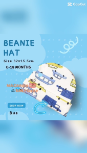Kupluk bayi topi bayi aksesoris kepala bayi beanie hat topi bayi bulat murah