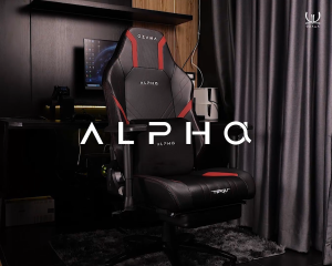 ALPHA I บัลลังก์ "เก้าอี้เกมมิ่ง" I ร่างกาย OZAMA Memory Foam หุ้มหนังPU พร้อม ฟังก์ชัน ปรับแขน 4D และการรับน้ำหนัก 180 กก. ราคาเฉลี่ย 2,490 ฿