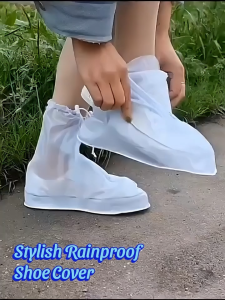 Waterproof Shoe Cover Reusable Anti-Slip Wear Resistant Rain Protector for Adults Kids