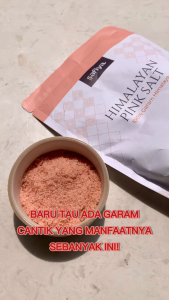 Garam Himalaya 1 Kg Safiya | Asli Himalayan Pink Salt Safiya Original Penyedap Rasa