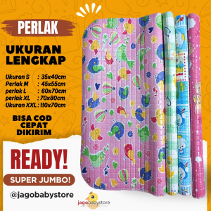 1 Pcs Perlak Bayi Ukuran Lengkap Ready Super Jumbo Alas Ompol Waterproff Karet Berkualitas Anti Bocor