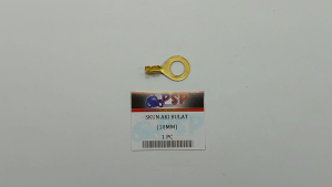 Skun Aki Bulat 10mm Baut 14 (Harga Per 1 Biji) - Scun Sekun Klem Terminal Accu Soket Socket Ring