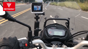 Aksesoris Motor Kualitas Tinggi: Breket Motowolf Action Cam & Holder Kamera Xiaomi