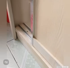 Orange Roller Furniture Sliding Roller Wheel for Closet Wardrobe Roda Pintu Slide Almari Baju