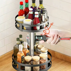 Kệ Đựng Gia Vị inox Cao Cấp 3 tầng đa năng