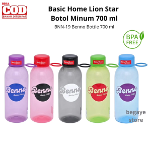 Botol Minum 700ml Basic home dari Lion Star | BNN-19 Benno Bottle 700 ml