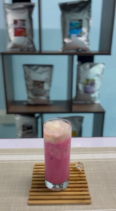 Mukmin Rich Strawberry Milk Powder 500g | Premium Beverage Mix for Large Dispenser Drinks Sticky Milk Ice Blended & Ice Cream
