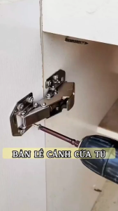 Bản lề thủy lực cánh cửa tủ