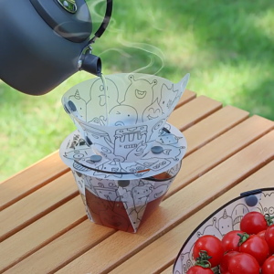 Mangkuk Lipat Peralatan Makan Lipat Kreatif Luar Ruangan Portabel Piring Berkemah Portabel Dapat Dilipat Tahan Panas