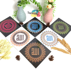 TENNESY HIASAN DINDING 20X20 LAFADZ WALL DECOR PAJANGAN KAYU DEKORASI DINDING KAMAR TIDUR RUMAH