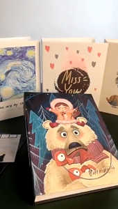 Album Foto 4R Photo Motif Colorful 100 Lembar Foto Album Keluarga Penyimpanan Kenangan Unicorn