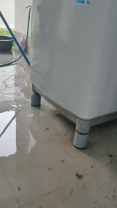 ขารองเครื่องซักผ้า ยกระดับขารองพลาสติก