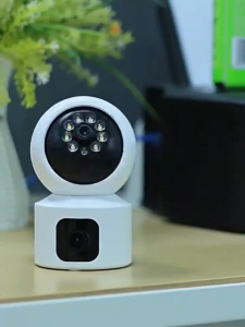 【Shipping From Malaysia】Dual Lens WiFi Camera Indoor Security Camera with Full Color Night Vision 2-Way Audio