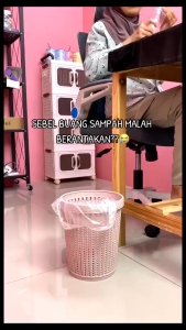 SEJAHTERA SELALU - Jual Kantong Plastik Sampah Serut Ukuran 40x50 cm Isi 15 Lembar/Roll