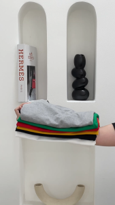 Áo thun trơn nữ cổ tròn TOLI 16 màu Form vừa dáng suông vải cotton 4 chiều mềm mịn - BSB07