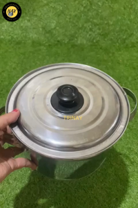 PANCI SAYUR STAINLESS TUTUP STAINLESS UK 20 CM