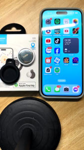 Thiết bị định vị GPS Hoco E91 Theo Dõi Thông Minh Toàn Cầu Chống Thất Lạc Đồ Đạc Chống Nước Pin 1 Năm Dùng Trực Tiếp Ứng Dụng Tìm Trên iPhone - Hàng chính hãng