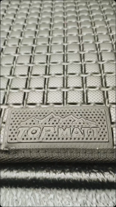 Topmat customized rubber matting for pickup bed made for toyota hilux 2016-2025 ripple
