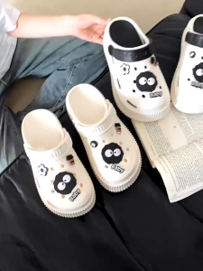 AL Womens Sandals Cartoon Slippers White Sandals For Women Chunky Sandals Beach Sandals